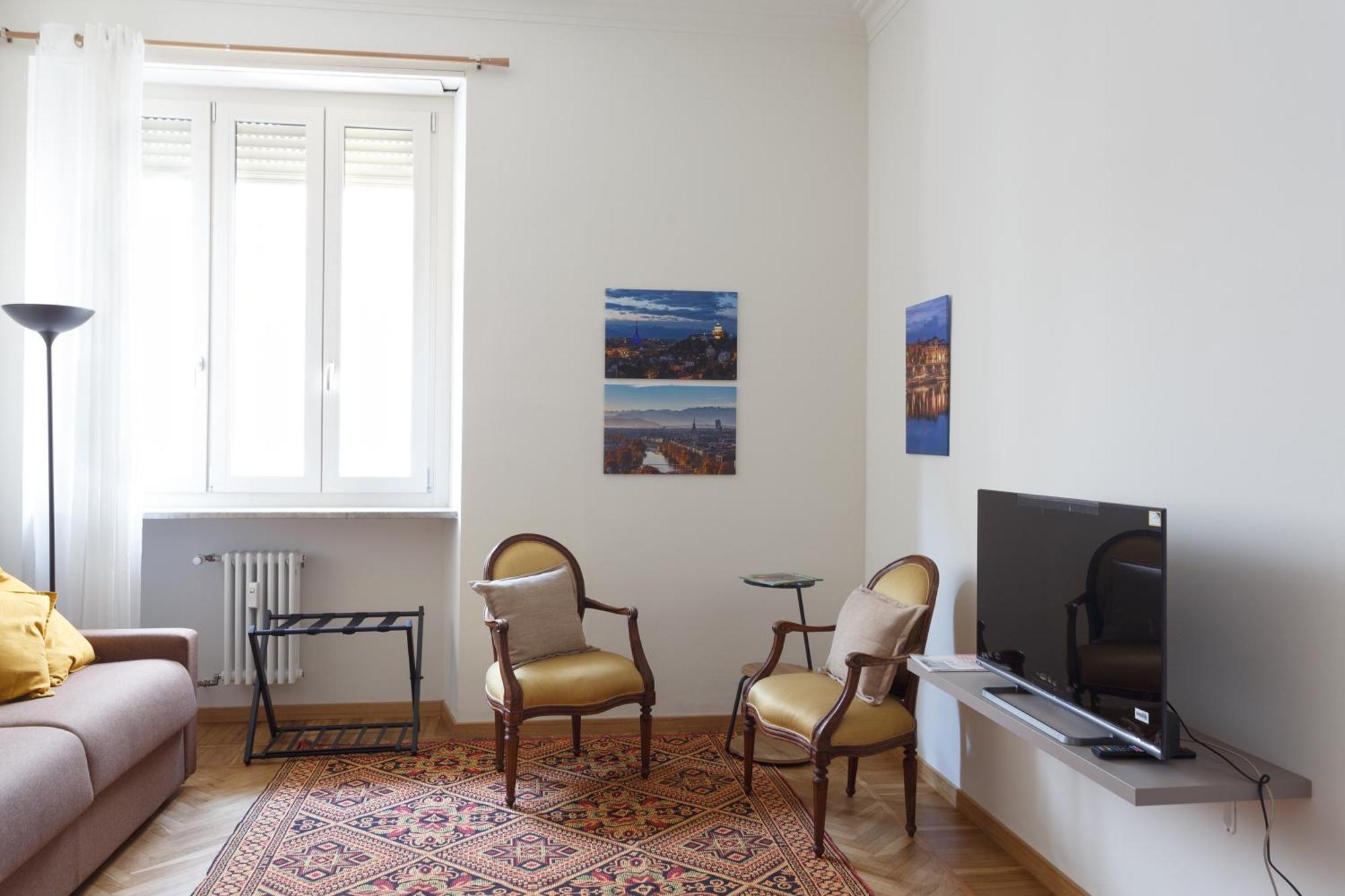טורינו Renovated 3 Bedroom Apartment In The City Center מראה חיצוני תמונה